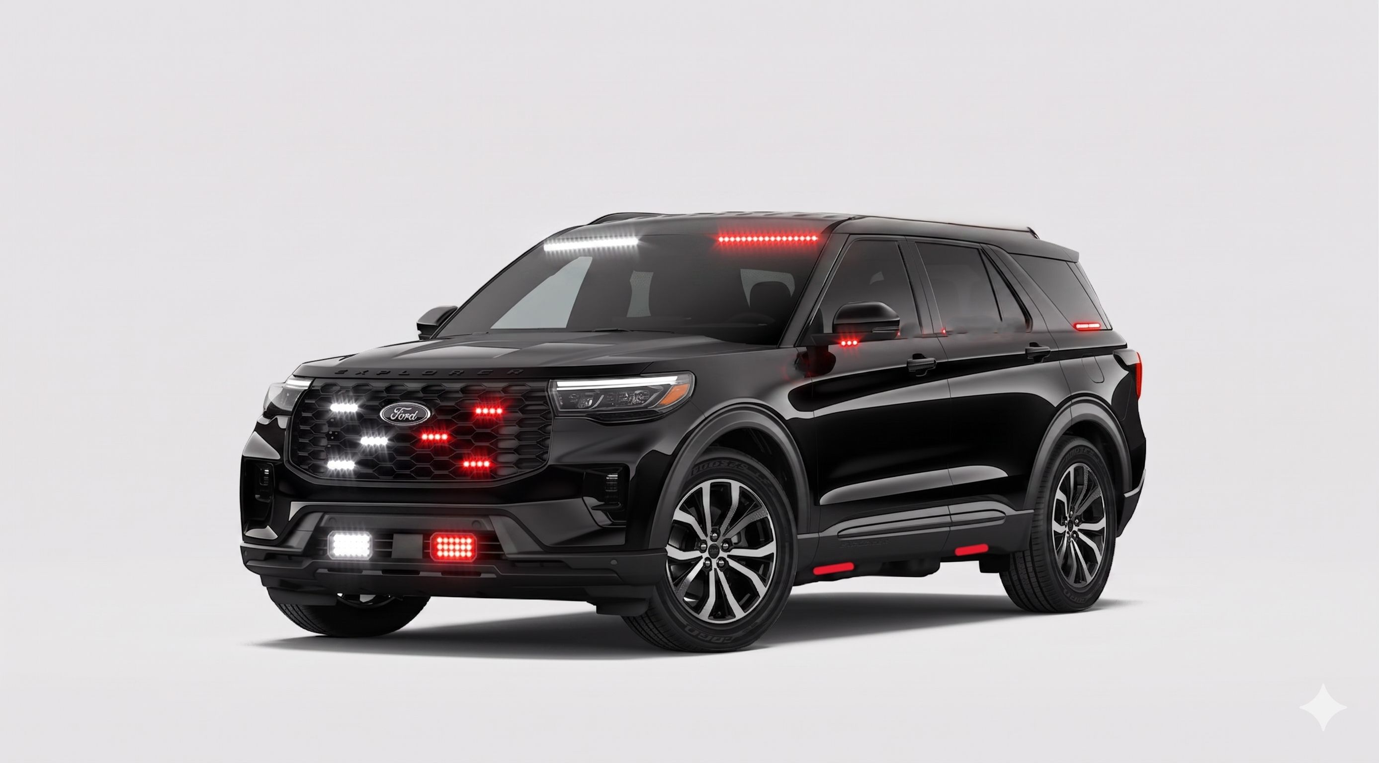 Front bumper structural lighting integration